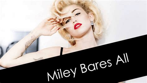 miley cirus naked|Miley Cyrus Bares All in W Magazine